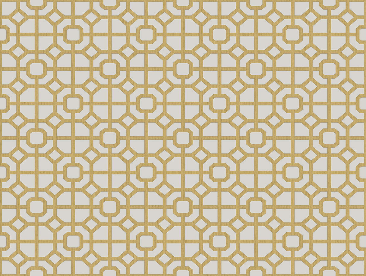 Galerie LATTICE Gold Wallpaper