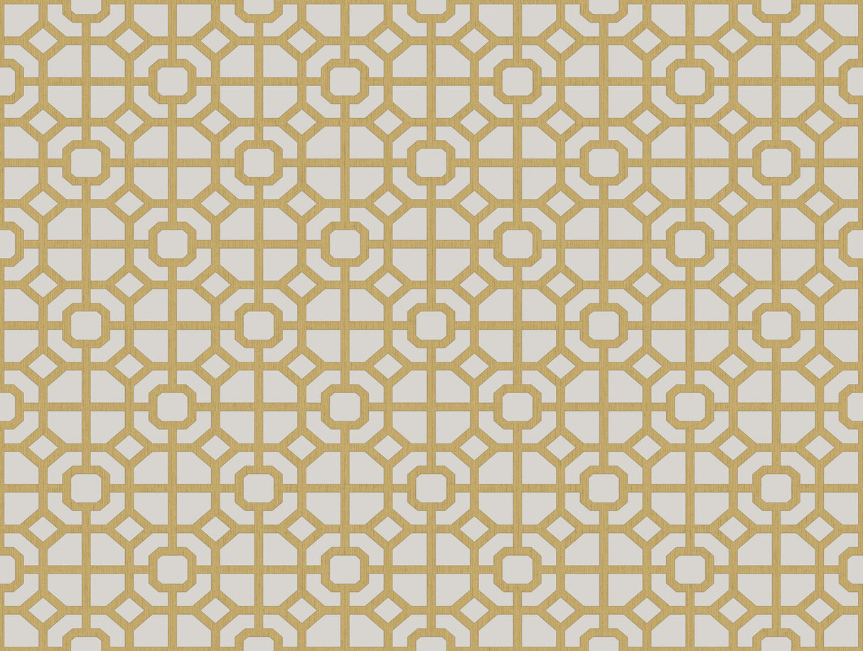 Galerie LATTICE Gold Wallpaper