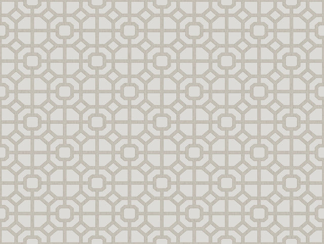 Galerie LATTICE Beige Wallpaper