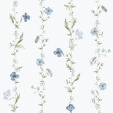 Galerie VERTICAL GARDEN Blue Wallpaper