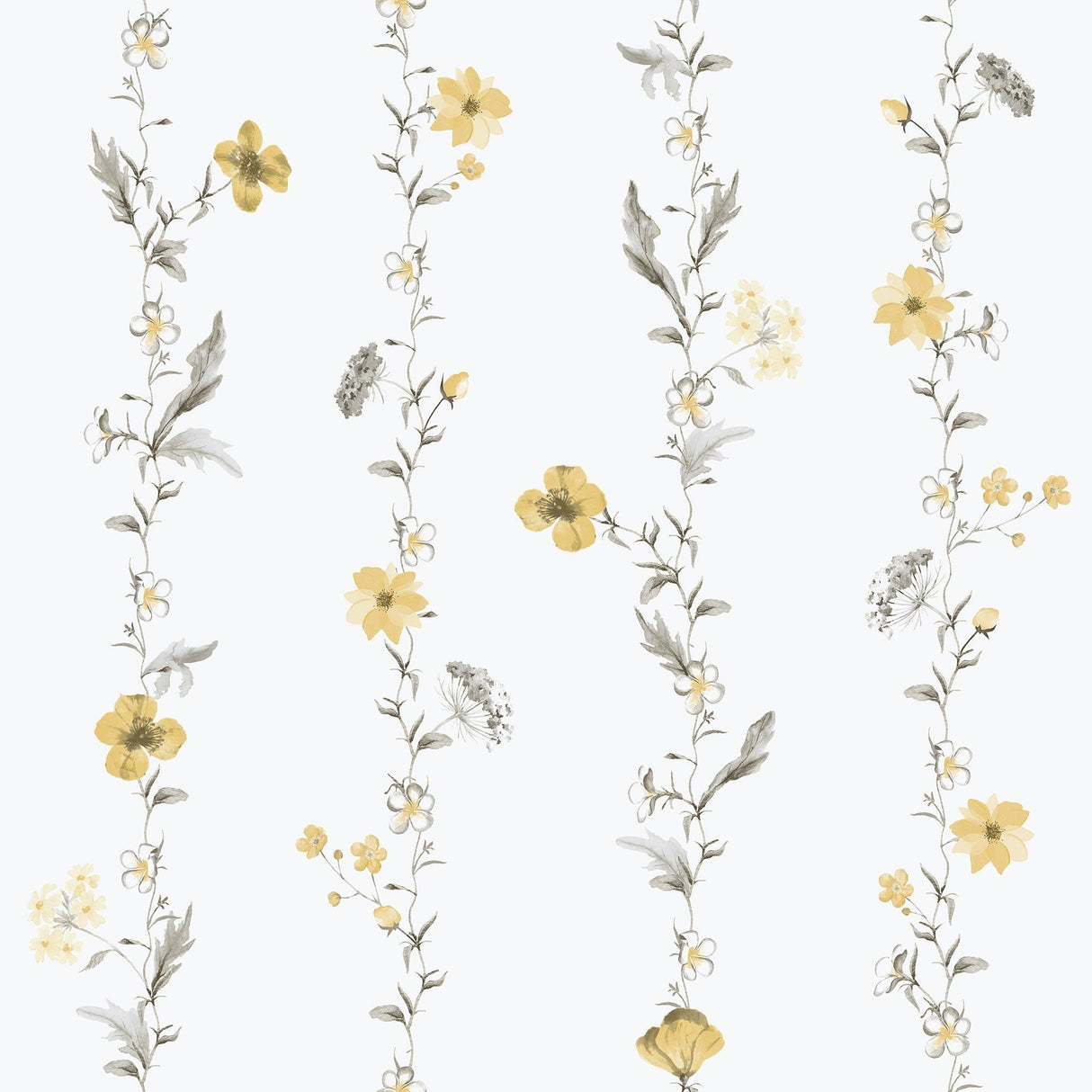 Galerie VERTICAL GARDEN Yellow Wallpaper