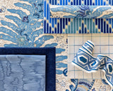 Brunschwig & Fils LYON WEAVE BLUE Fabric