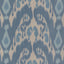 Brunschwig & Fils BUKARA WARP PRINT BLUE Drapery Fabric