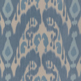 Brunschwig & Fils BUKARA WARP PRINT BLUE Drapery Fabric