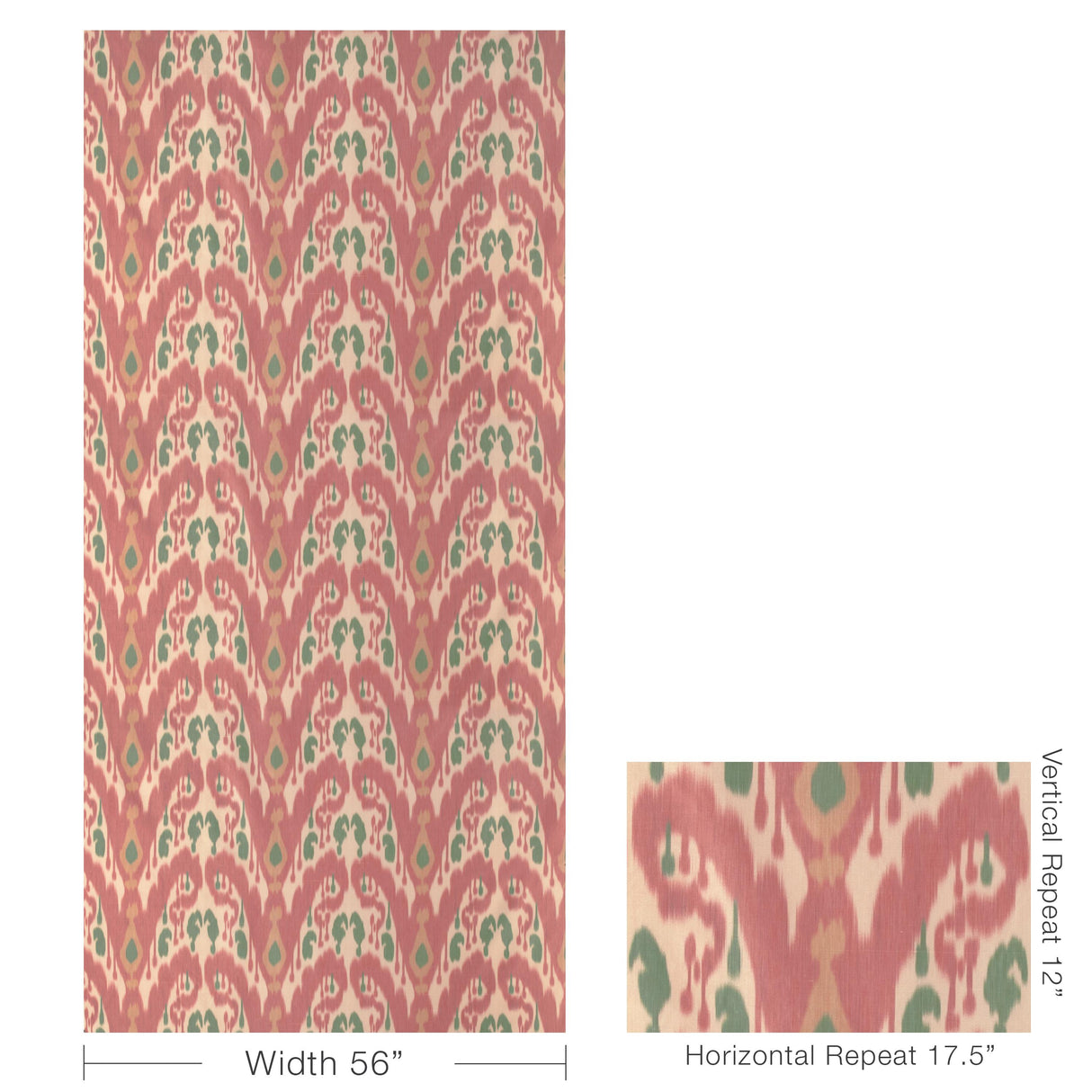 Brunschwig & Fils BUKARA WARP PRINT PETAL Drapery Fabric