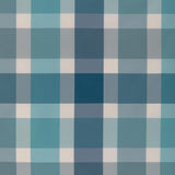 Brunschwig & Fils VERDUN PLAID SKY Drapery Fabric