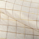 Brunschwig & Fils MOULIN CHECK STONE Drapery Fabric