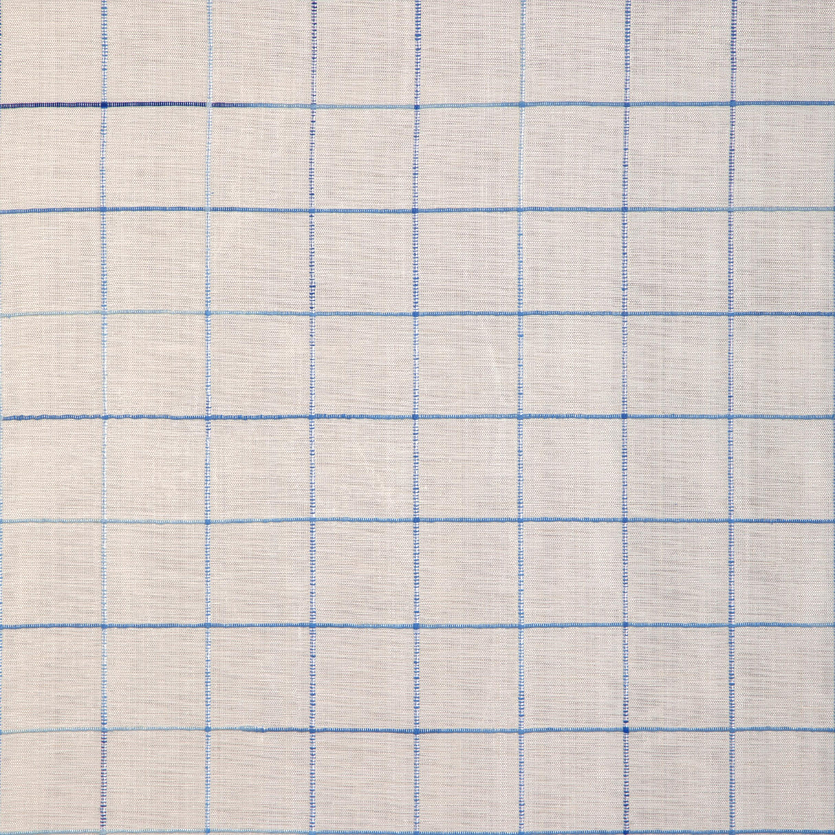 Brunschwig & Fils MOULIN CHECK BLUE Drapery Fabric