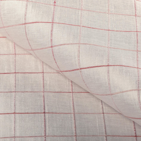 Brunschwig & Fils MOULIN CHECK ROSE Drapery Fabric