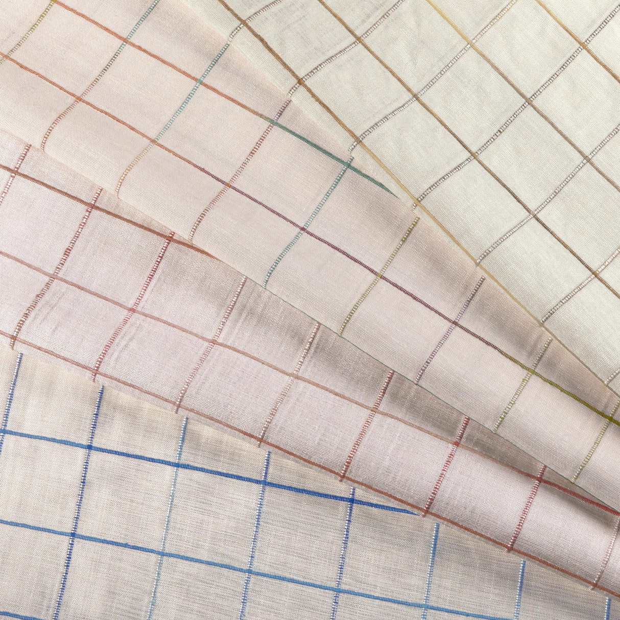 Brunschwig & Fils MOULIN CHECK ROSE Drapery Fabric