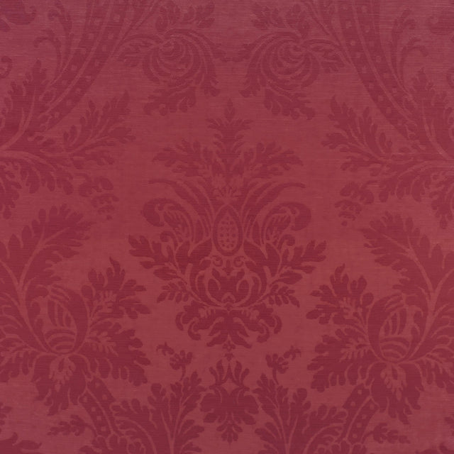 Brunschwig & Fils ARNAUD DAMASK RED Fabric