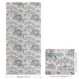 Brunschwig & Fils VIENNE LAMPAS BLUE Fabric