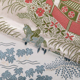 Brunschwig & Fils VIENNE LAMPAS BLUE Fabric