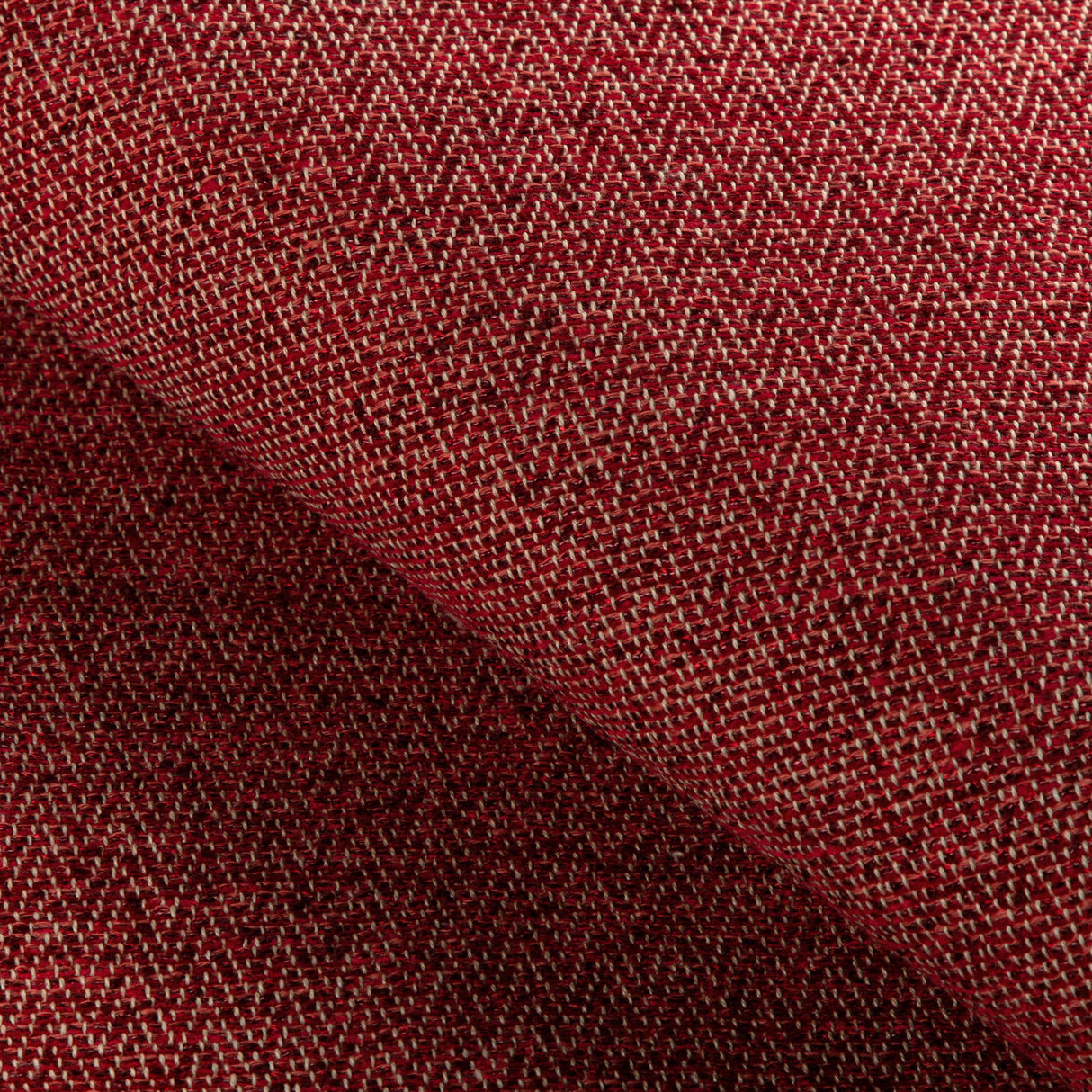 Brunschwig & Fils BEAUVOIR TEXTURE RED Upholstery Fabric