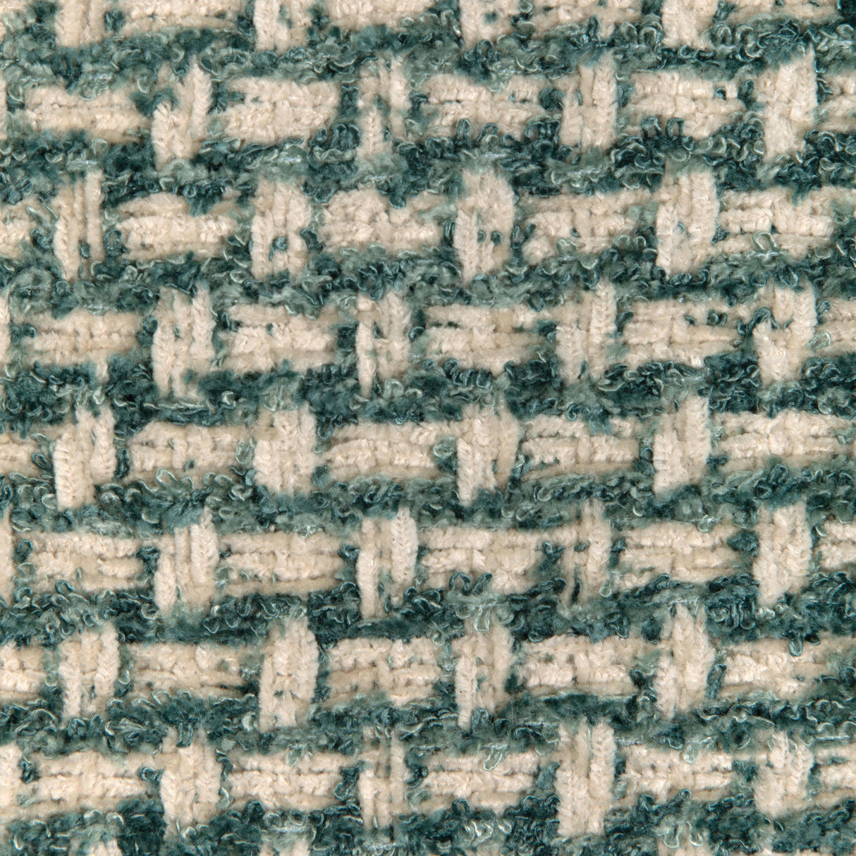 Brunschwig & Fils NIVOLET TEXTURE TEAL Upholstery Fabric