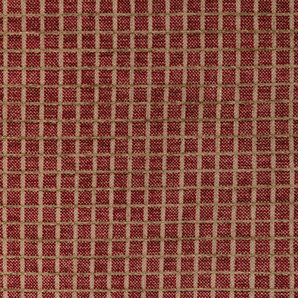 Brunschwig & Fils CHIRON TEXTURE RED Upholstery Fabric