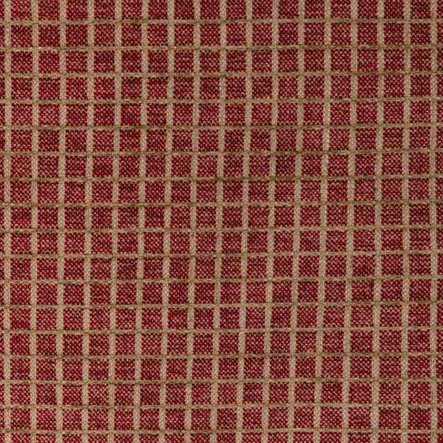 Brunschwig & Fils CHIRON TEXTURE RED Upholstery Fabric