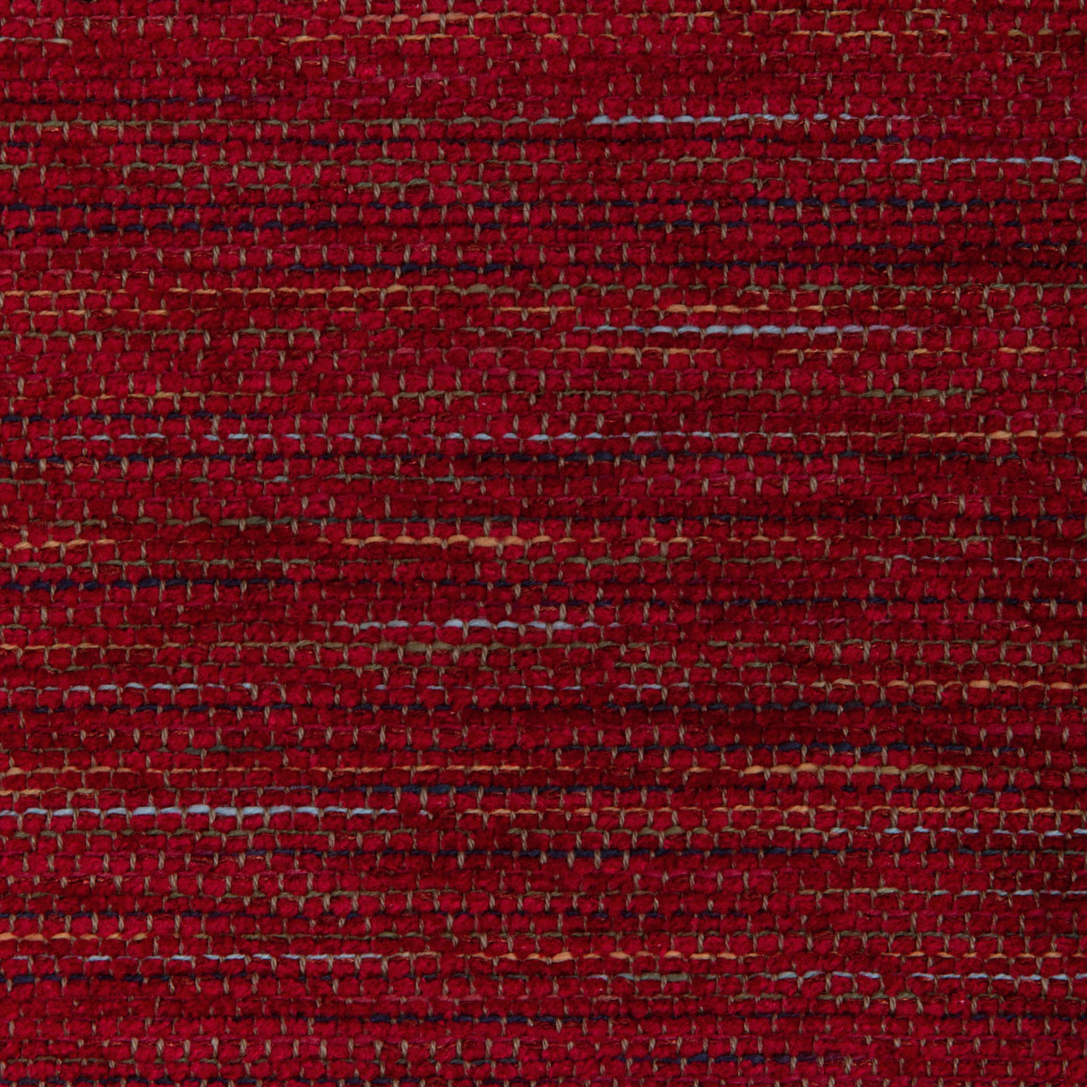 Brunschwig & Fils FORAY TEXTURE RED Upholstery Fabric