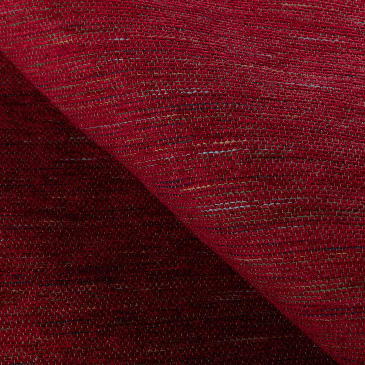 Brunschwig & Fils FORAY TEXTURE RED Upholstery Fabric