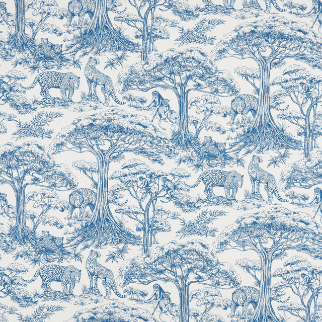 Clarke & Clarke KISUMU CARIBBEAN Fabric