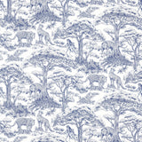 Clarke & Clarke KISUMU MIDNIGHT Fabric