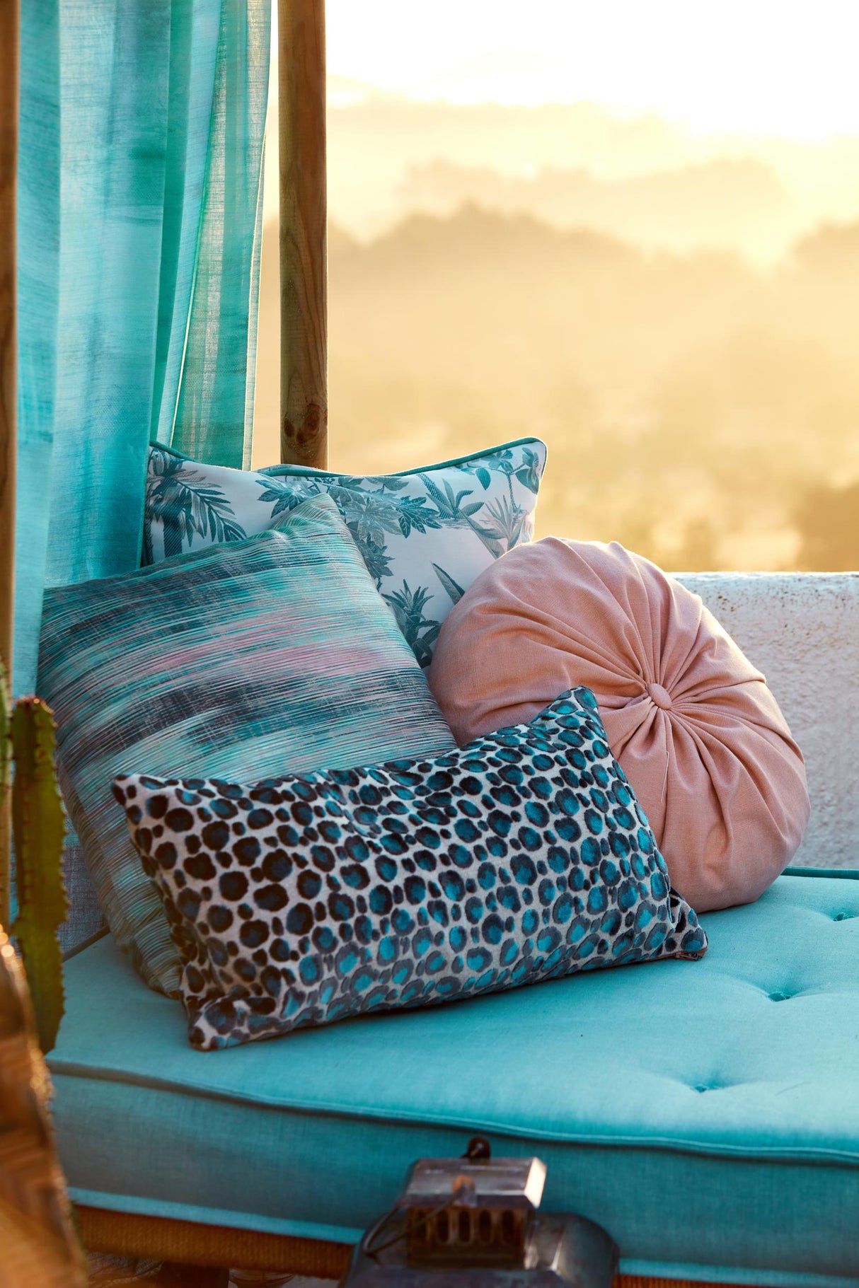Clarke & Clarke MALINDI MINERAL Drapery Fabric