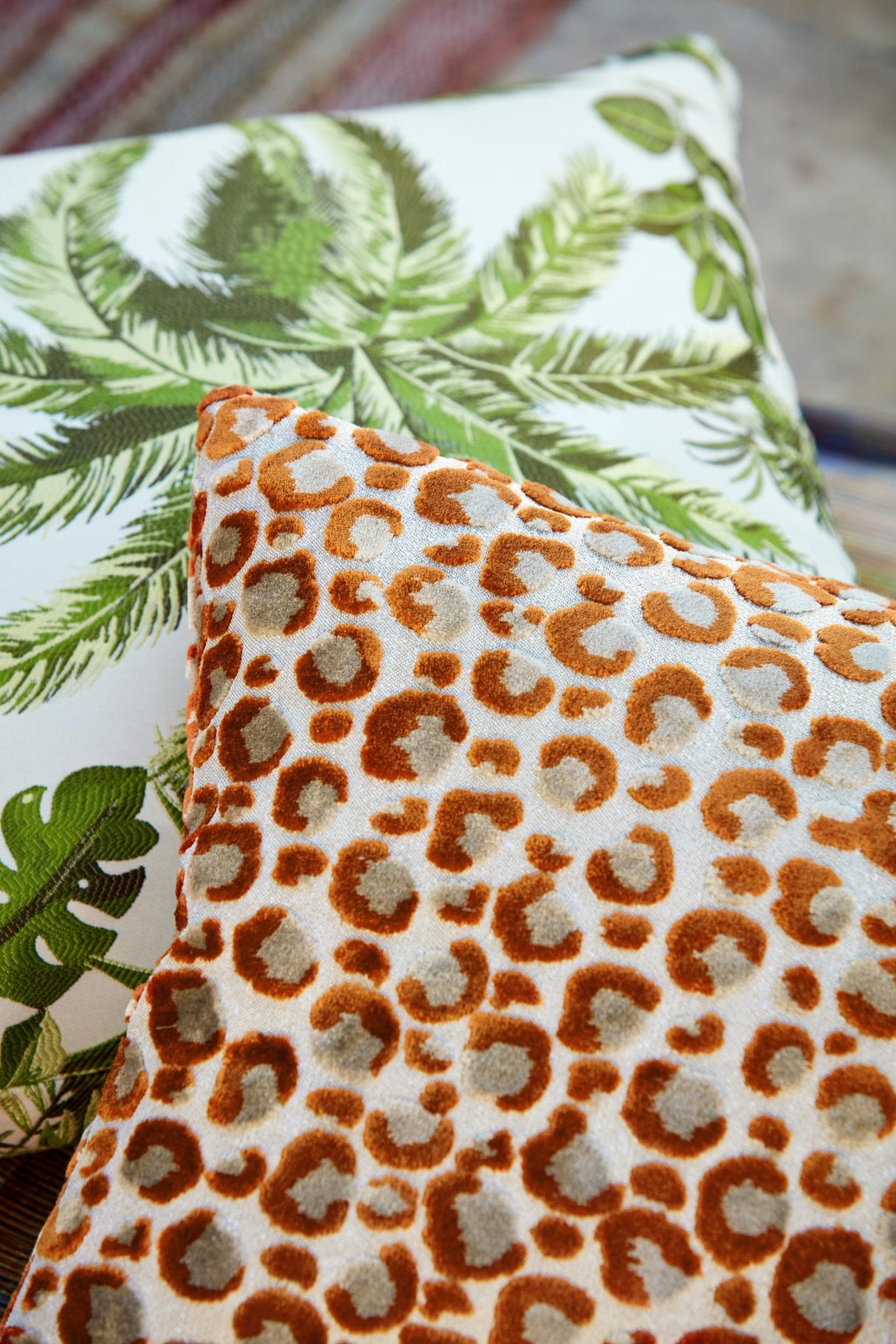 Clarke & Clarke MALINDI PALM Drapery Fabric