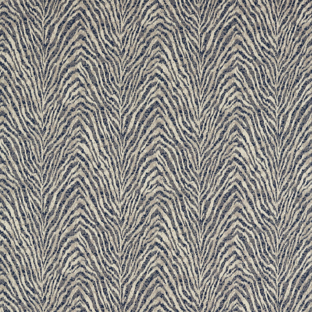 Clarke & Clarke MANDA MIDNIGHT/LINEN Drapery Fabric