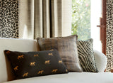 Clarke & Clarke MANDA MIDNIGHT/LINEN Drapery Fabric