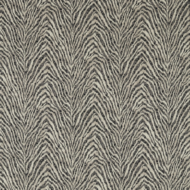 Clarke & Clarke MANDA NOIR/LINEN Drapery Fabric