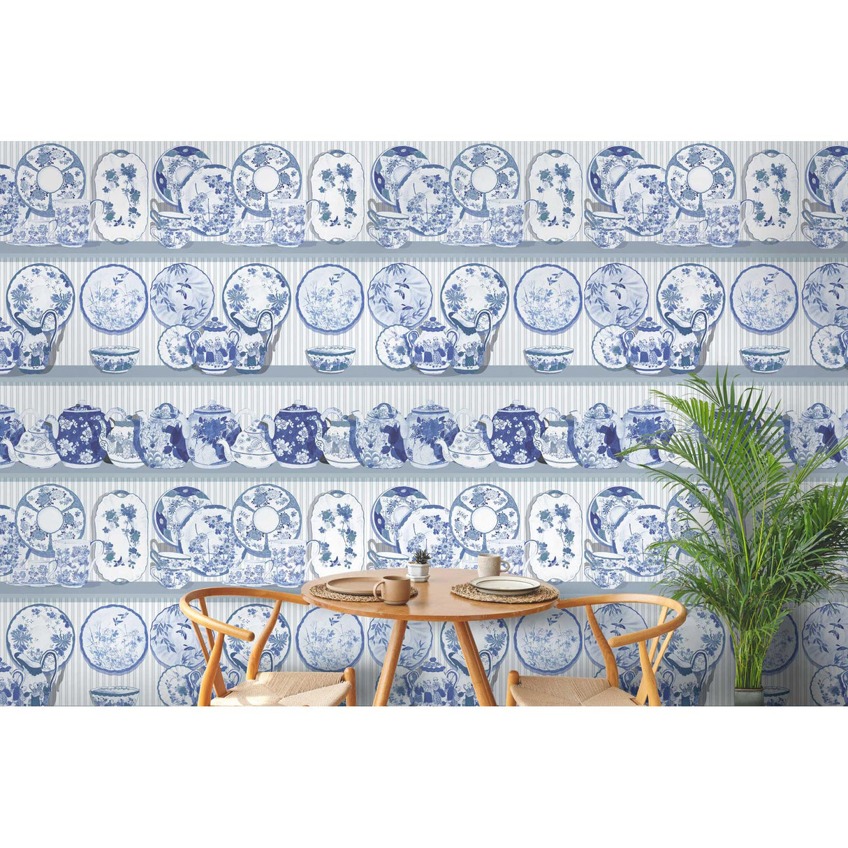 Gaston Y Daniela TEA TIME AZUL Wallpaper