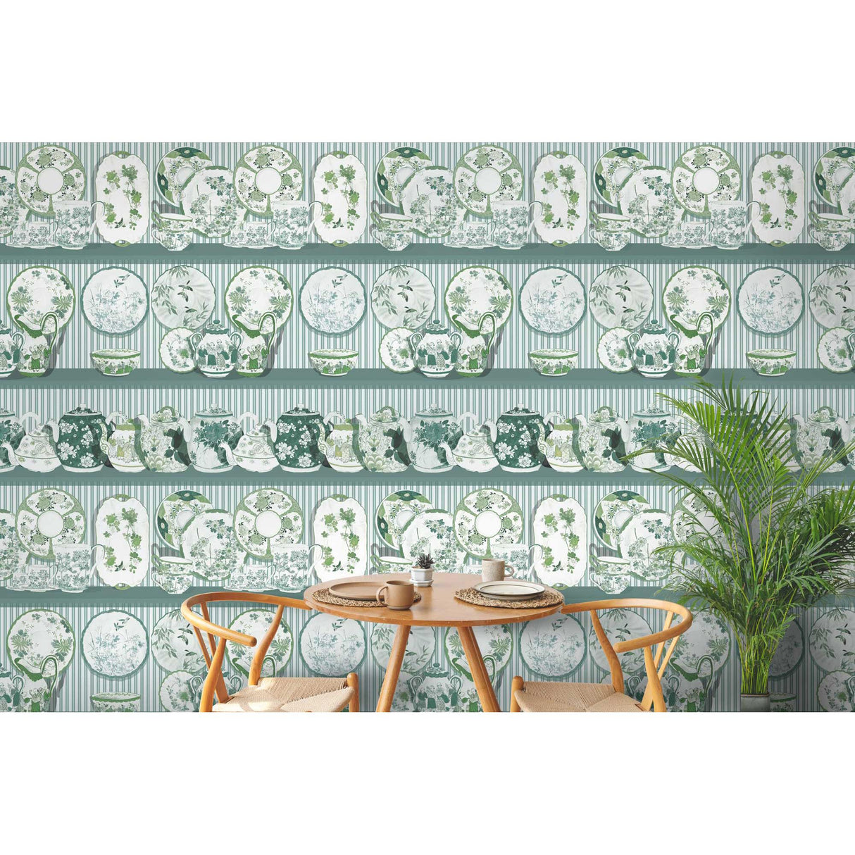 Gaston Y Daniela TEA TIME VERDE Wallpaper