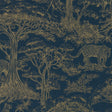 Clarke & Clarke KISUMU MIDNIGHT/LUXE WP Wallpaper