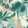 Clarke & Clarke MALINDI MINERAL/BLUSH WP Wallpaper