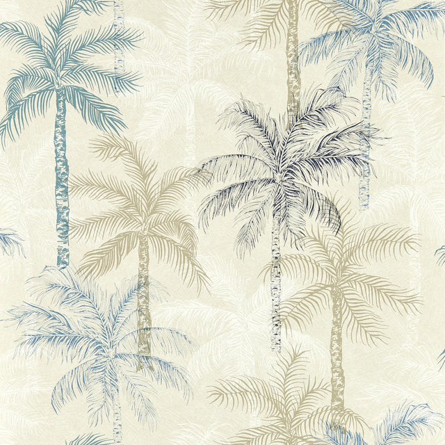 Clarke & Clarke PALMYRA DENIM WP Wallpaper