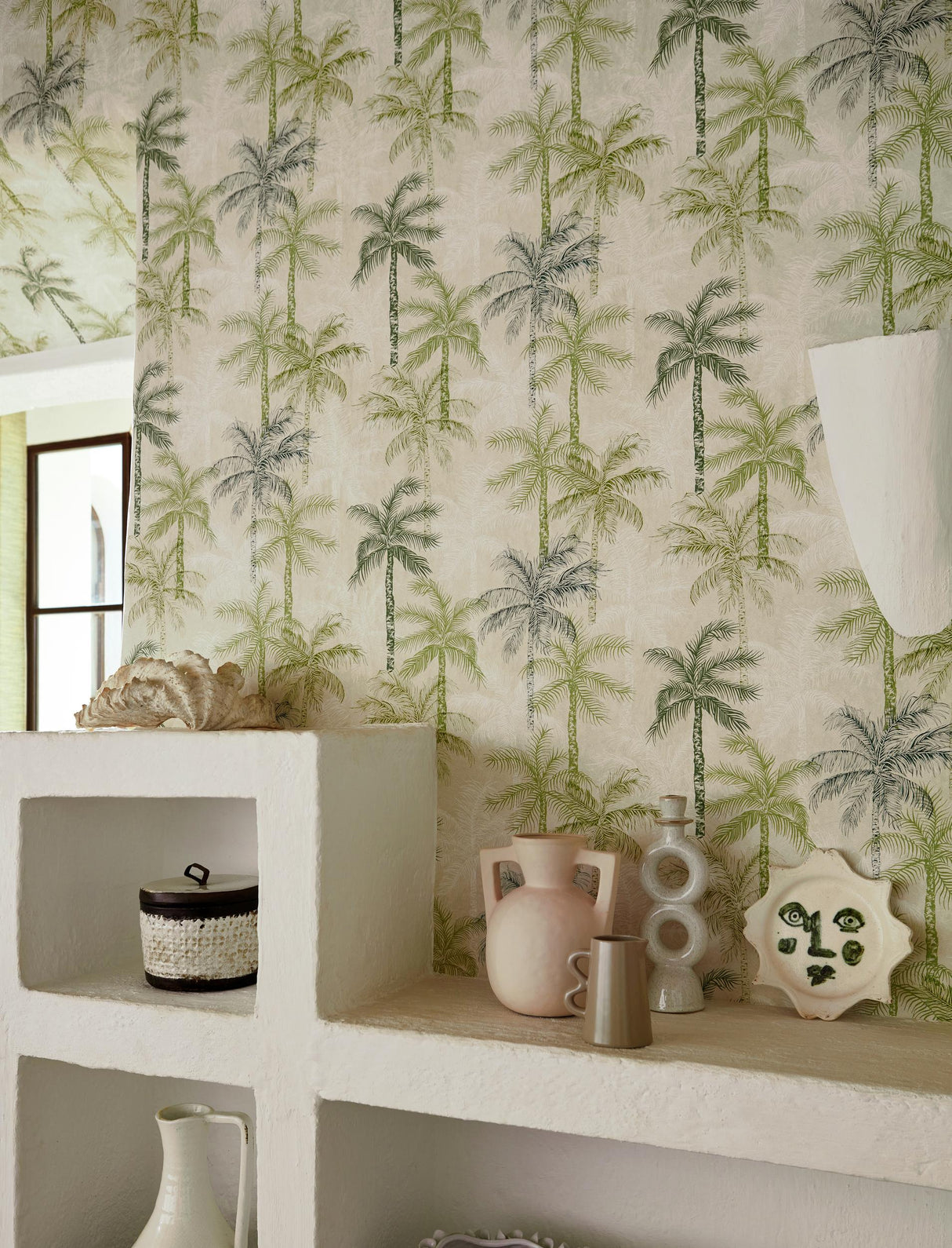 Clarke & Clarke PALMYRA DENIM WP Wallpaper