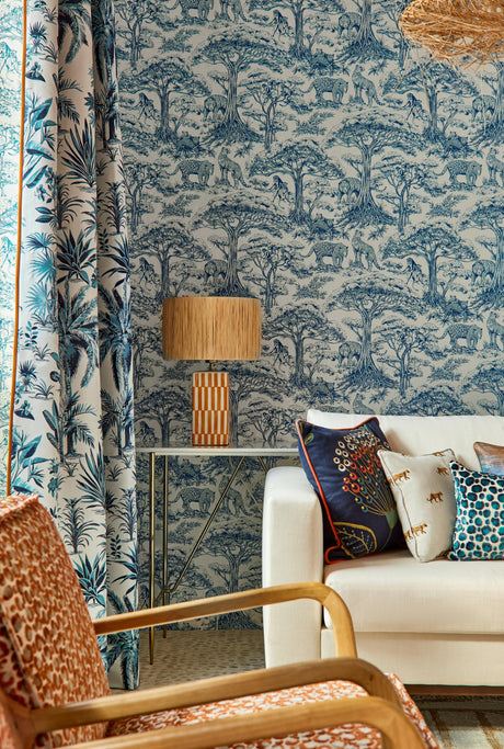 Clarke & Clarke KISUMU CARIBBEAN WP Wallpaper