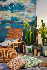 Clarke & Clarke NAIROBI SUNSET BANNER WP Wallpaper