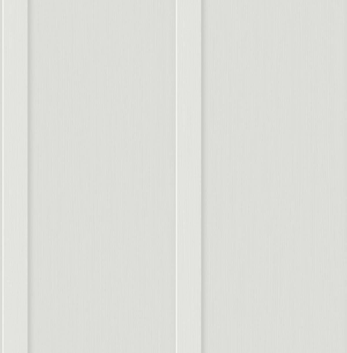 Seabrook Faux Board & Batten Arctic Grey Wallpaper