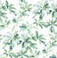 Seabrook Leaf Trail Seaglass Wallpaper