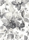 Seabrook Watercolor Flower Inkwell Wallpaper