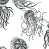 Seabrook Jellyfish Inkwell Wallpaper