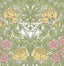 Seabrook Vintage Rose Honey Bee & Posy Pink Wallpaper
