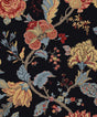 Seabrook Kianna Jacobean Ebony Wallpaper