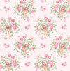 Seabrook Floral Bunches Posy Pink Wallpaper
