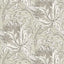 Seabrook Floral Folly Lunar Rock & Pale Oak Wallpaper