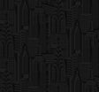Seabrook City Skyline Cosmic Black Wallpaper