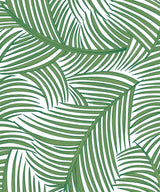 Seabrook Tossed Palm Fronds Greenery Wallpaper