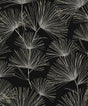 Seabrook Pine Needles Ebony & Pavestone Wallpaper