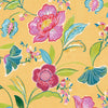 Seabrook Painterly Floral Cantaloupe Wallpaper